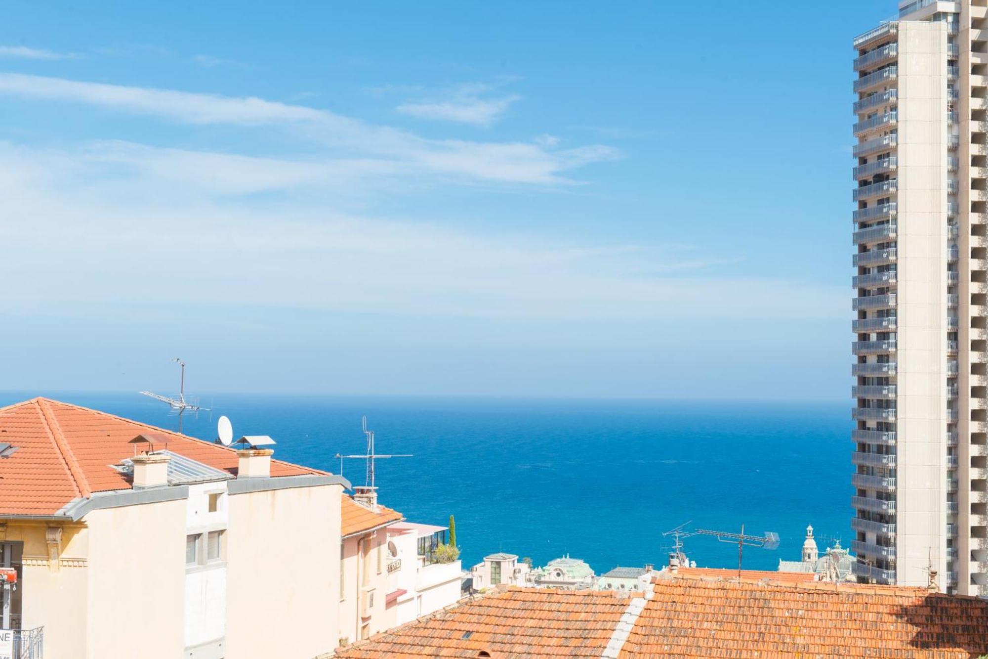 Monaco A Pied - Spacieux Appartement - Balcon - Ca Beausoleil Bagian luar foto